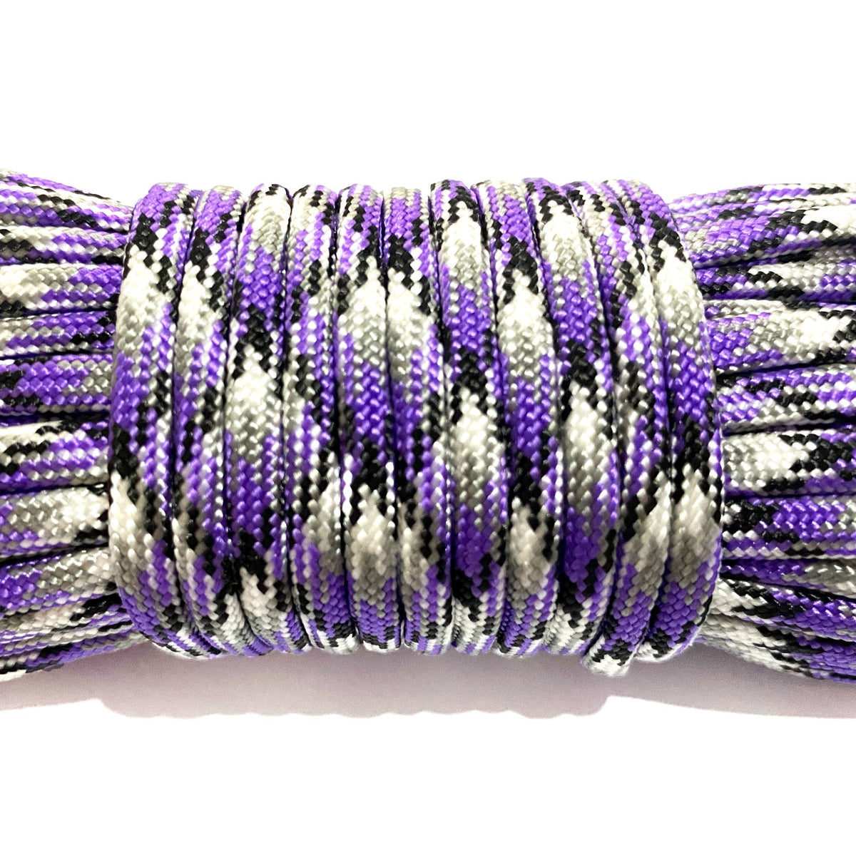 Paracord Rope 30m Purple Camo Paracord New Zealand