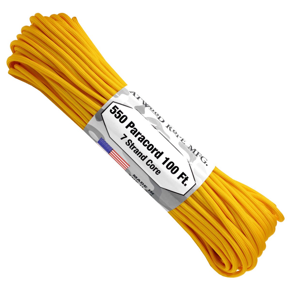 Atwood Rope USA Paracord 550 Yellow Paracord New Zealand