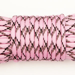 Paracord Rope 30m /100ft Pink Camo