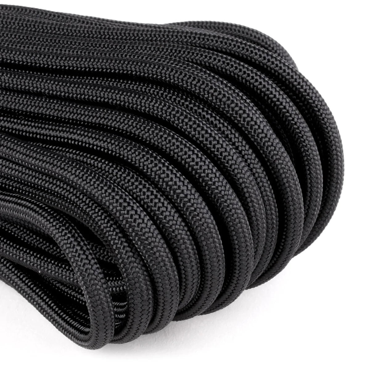Atwood Rope USA Paracord 1100lb 6.53mm Black - 15m