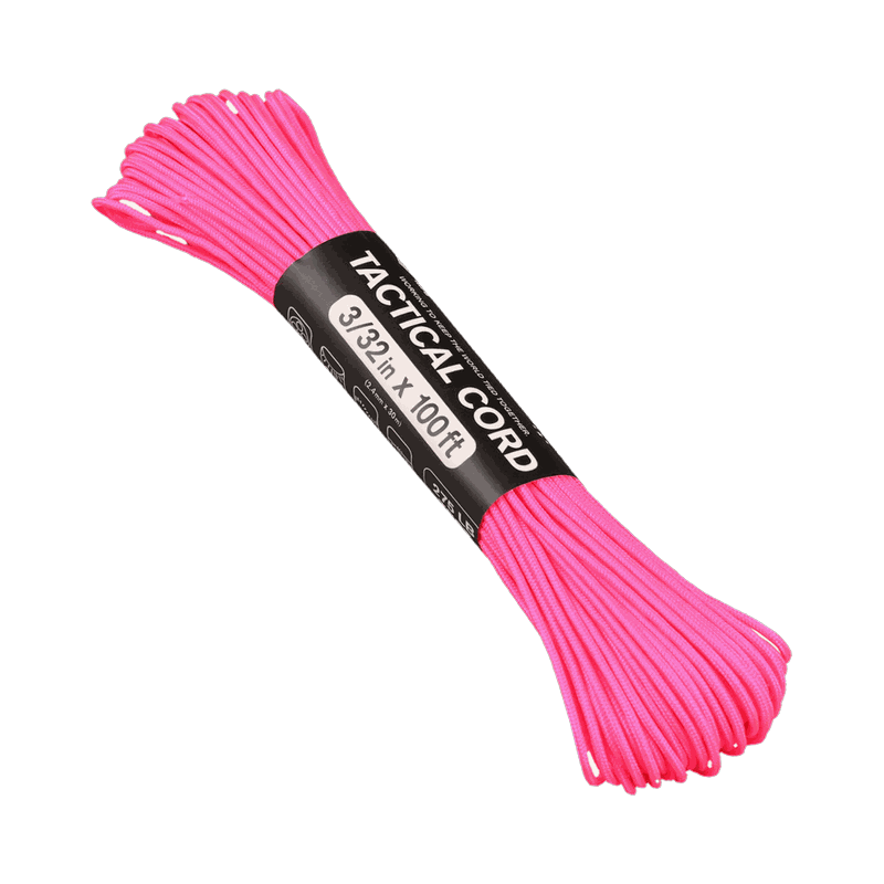 Atwood Tactical 275 Paracord - Hot Pink - 2.4mm
