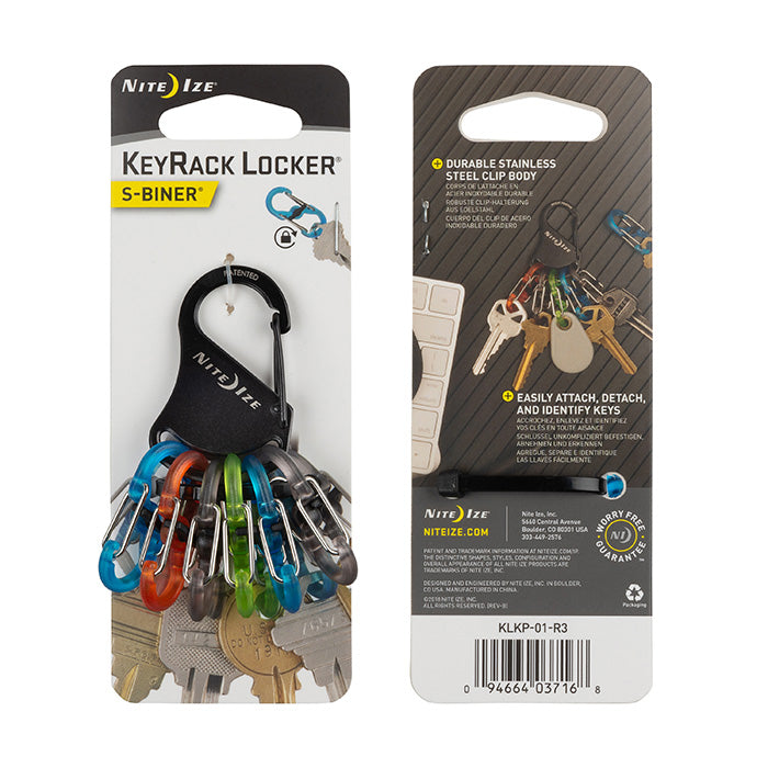 NITE IZE KeyRack Locker - S-Biner keyring