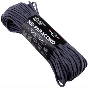 Atwood Rope USA Paracord 550  - Graphite