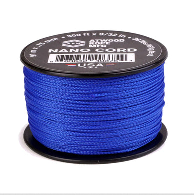 Atwood Nano Cord - Ultramarine Blue - 0.75mm 300ft - USA Made