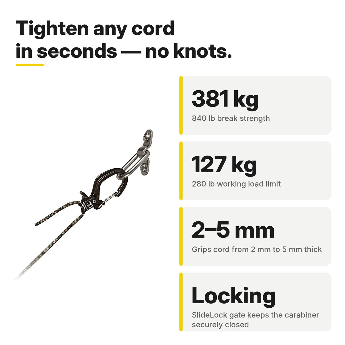 NITE IZE CamJam® Slidelock Cord Tightner Small