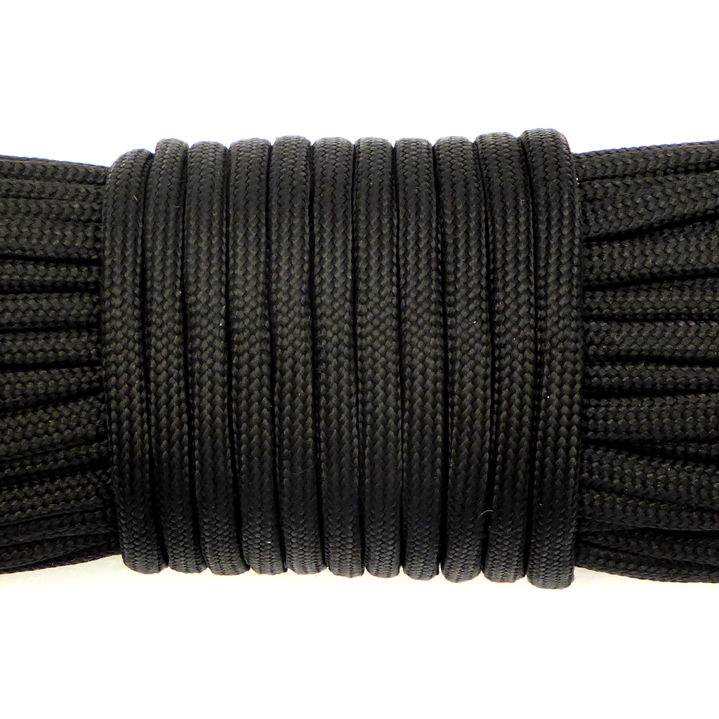 Craft Paracord Rope 30m Black