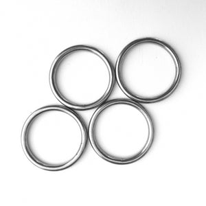 Stainless Steel 304 Welded O Ring 20mm x 3mm