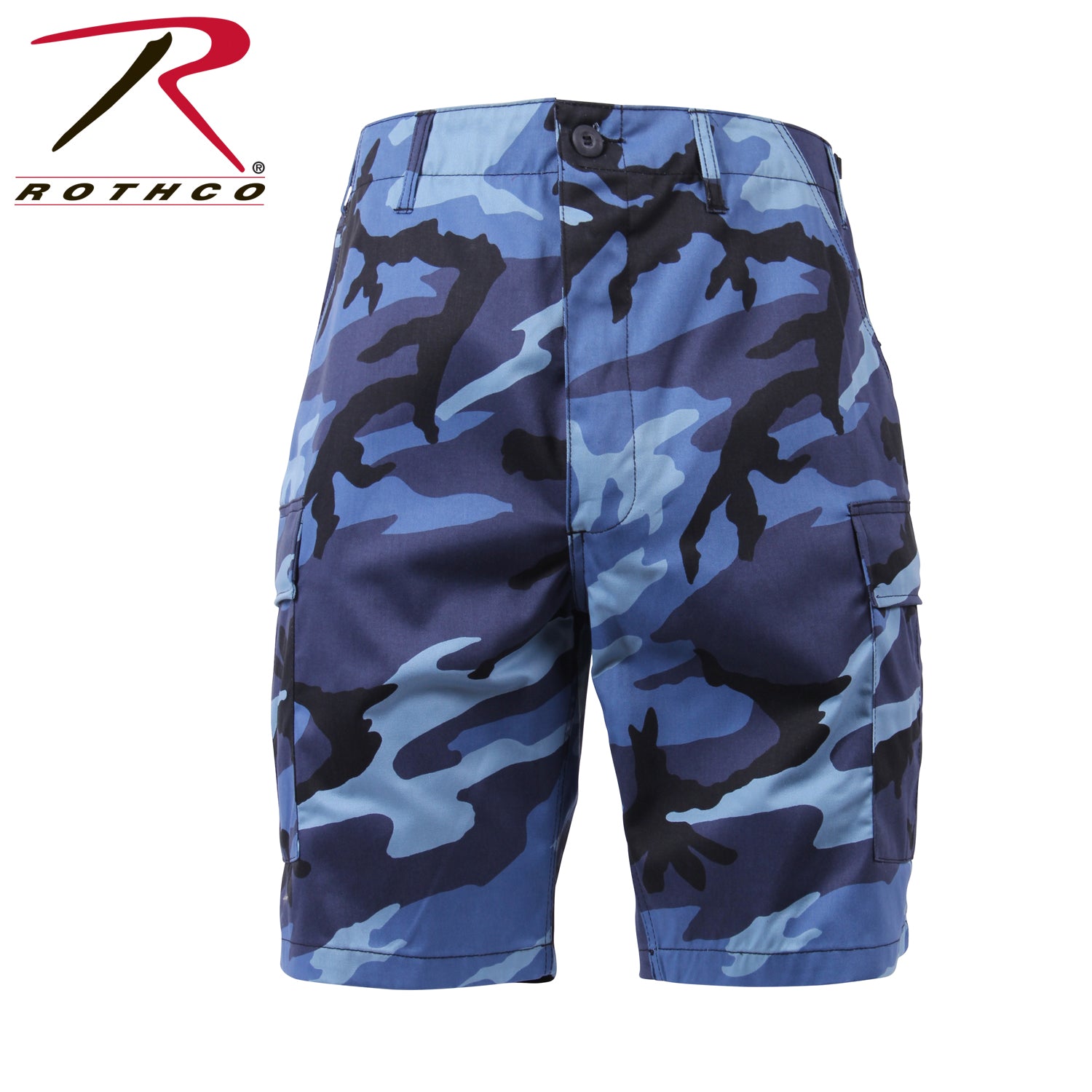 Rothco BDU Shorts Sky Blue Camo Free NZ Shipping Paracord New