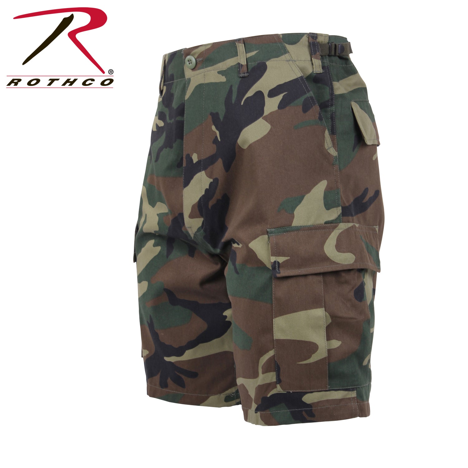 Military outlet camo shorts