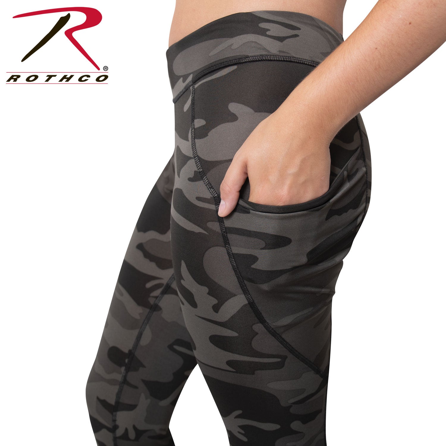 Dark camo workout leggings shop