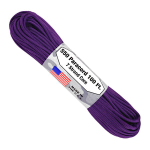 Atwood Rope USA Paracord 550  - Purple