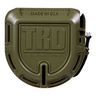 Tactical rope dispenser TRD Olive Drab- incl 50ft Paracord