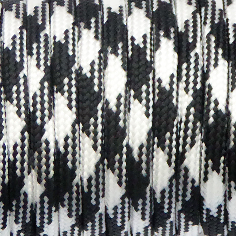 Craft Paracord Rope 30m Black & White