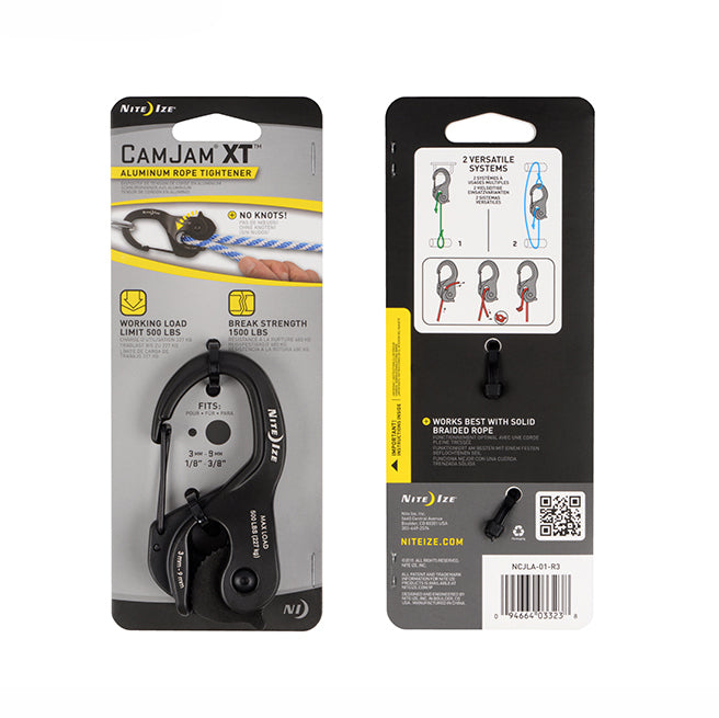 NITE IZE CamJam® XT™ LARGE Aluminium Cord Tightener