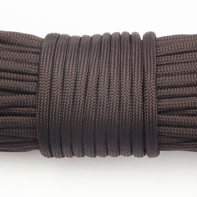 Paracord Rope 30m /100ft Chocolate Brown 4mm