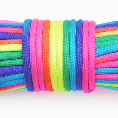 Paracord Rope Rainbow Ombre