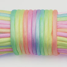 Paracord Rope Pastel Rainbow Ombre