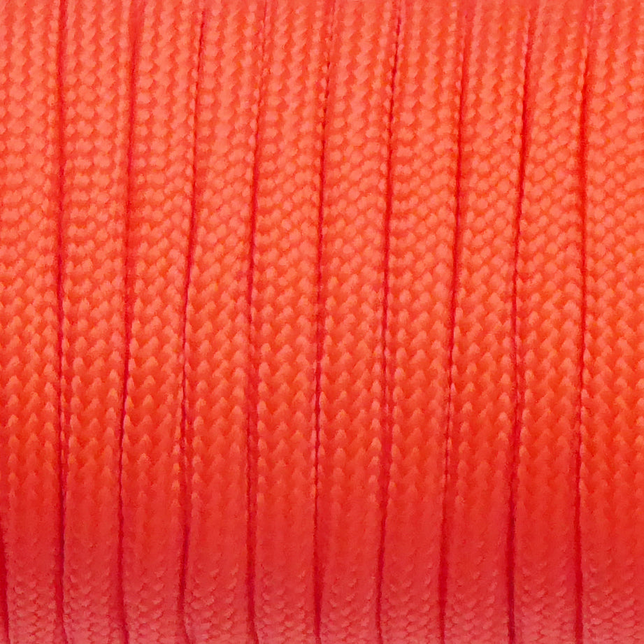 Craft Paracord Rope 30m Red Orange