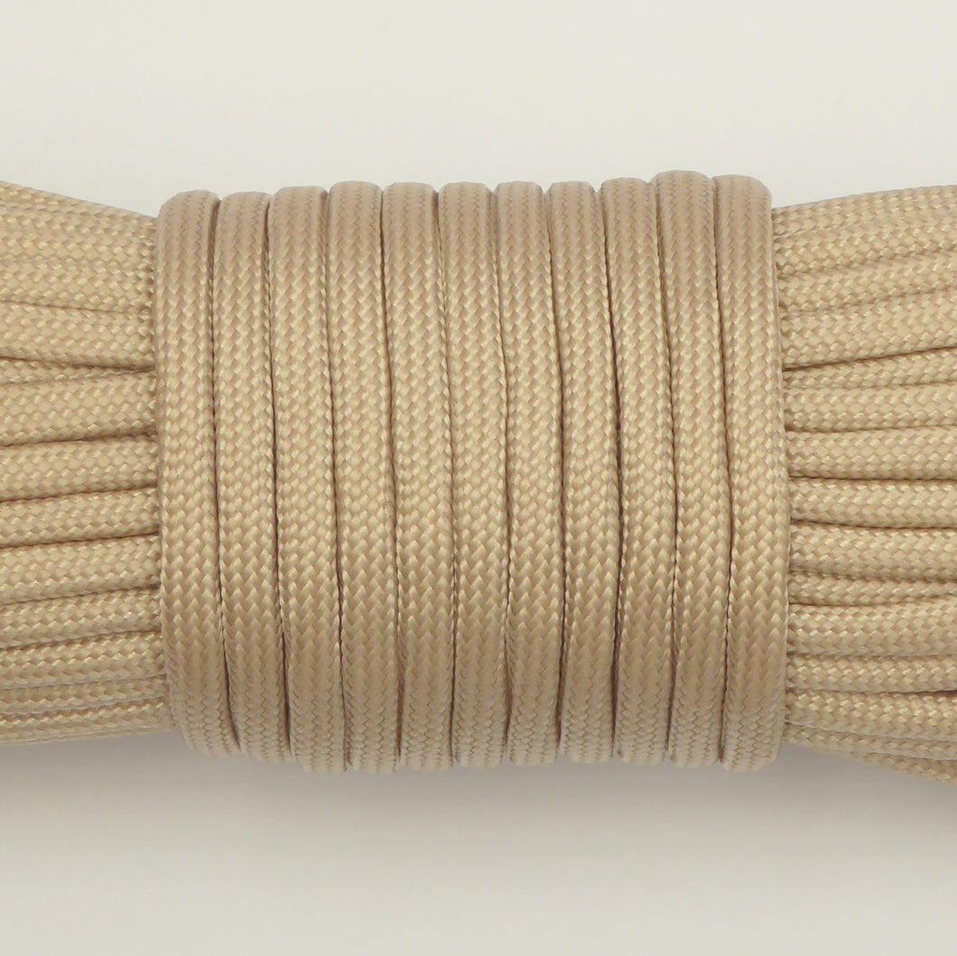 Paracord Rope 30m /100ft Beige 4mm