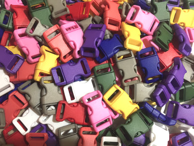 Buckles 20mm Assorted Colours