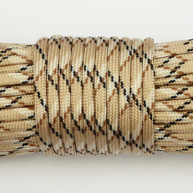 Paracord Rope 30m/100ft Desert Camo 4mm