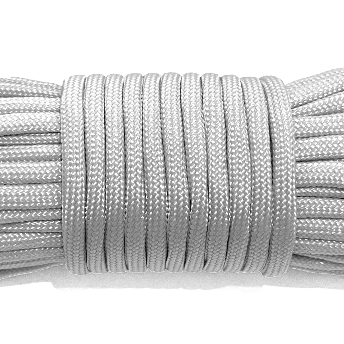 Craft Paracord Rope 30m Light Silver Grey
