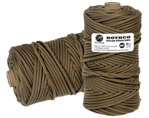 Rothco USA Paracord 550 Type III Coyote 300ft Nylon