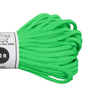 Rothco USA Paracord 550 Type III Safety Green 30m/100ft Nylon
