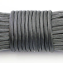 Paracord Rope 30m /100ft Grey & Black 4mm