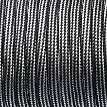 Paracord Rope 30m /100ft Grey & Black 4mm