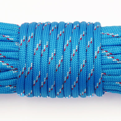 Paracord Rope 30m /100ft Sky Blue Camo 4mm