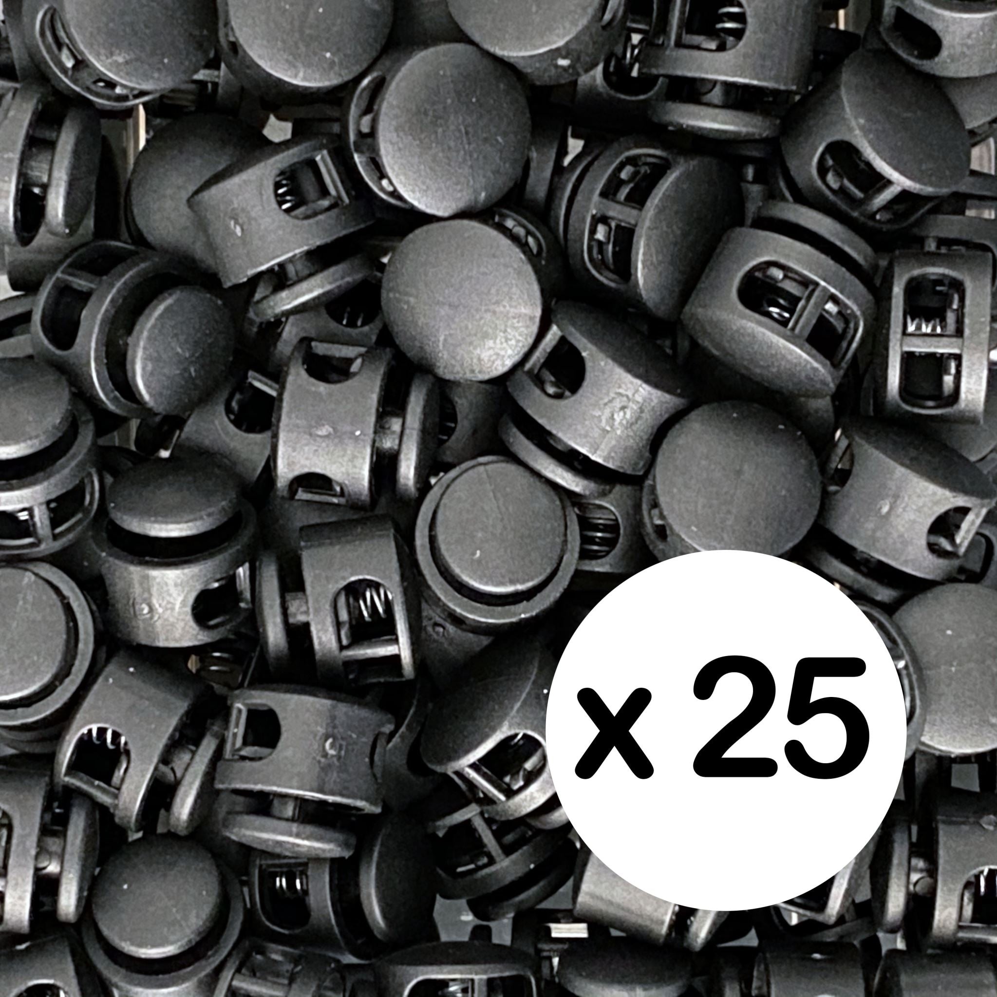 Paracord Toggle Clips 25pk